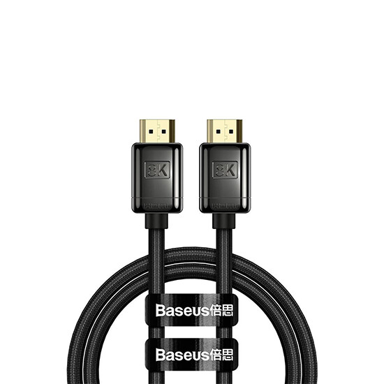 Baseus High Definition Series HDMI 8K to HDMI 8K Adapter Cable 1m WKGQ000001 Black