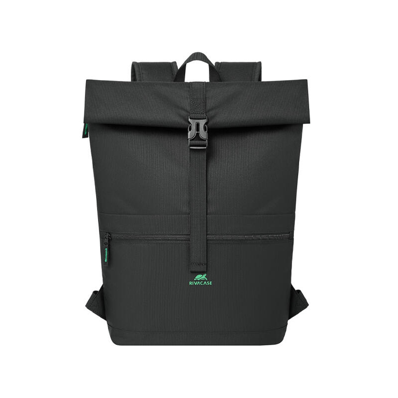 Rivacase 5567 ECO Rolltop Laptop backpack 15.6 Black
