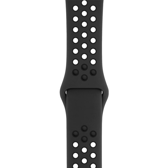 Sport Band With Hole For Apple Watches Series 7 45MM Black