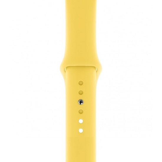 Sport Band For Apple Watches Series 7 45MM Yellow