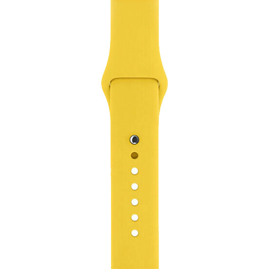 Sport Band For Apple Watches Series 7 45MM Bright Yellow