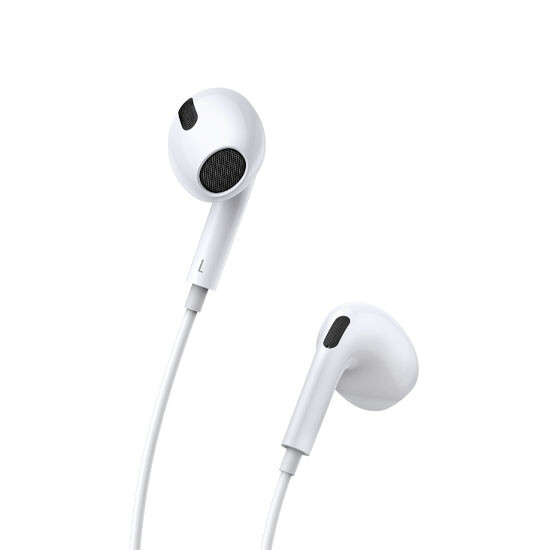Baseus Encok 3.5mm Lateral n-ear Wired Earphone H17 NGCR020002 White
