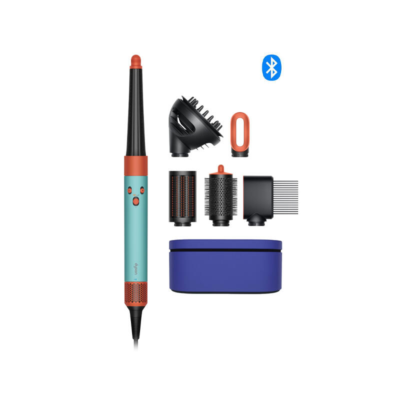 Dyson Airwrap HS08 Complete Long Wave+curl diffuser with Gift Box 533736-01 Patina/Topaz