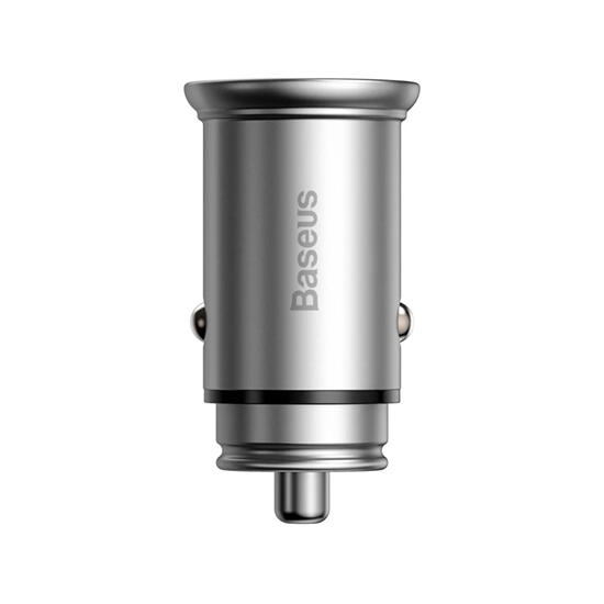 Baseus Circular metal A+C 30W PPS Car Charger CCALL-BS0S Silver