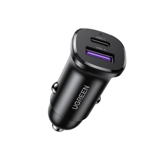 Ugreen 30W USB Type-C Car Charger 25845 Black