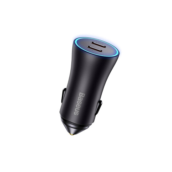 Baseus Golden Contactor Pro Dual Fast Car Charger CC 40W CGJP000013 Grey