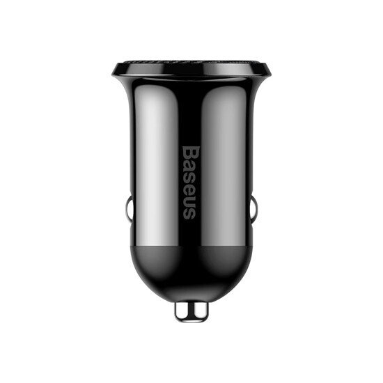Baseus Grain Pro Car Charger Dual USB 4.8A CCALLP-01 Black