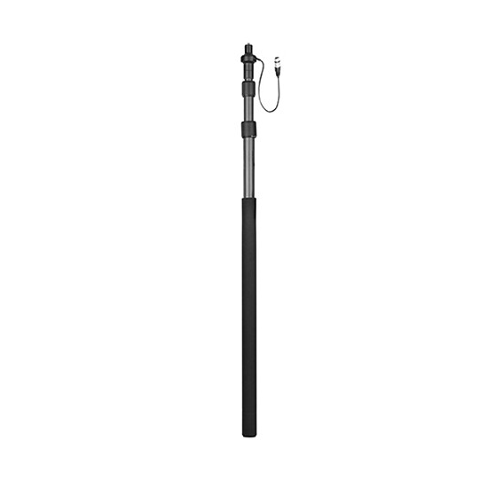 BOYA BY-PB25 Carbon Fiber Boompole with Internal XLR Cable Black