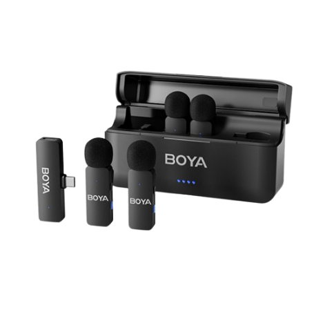 Boya BY-V4U 2.4GHz Wireless Microphone System